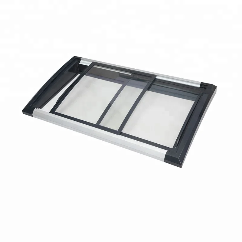 
glass door sets for chest freezer with ABS+PVC frame 