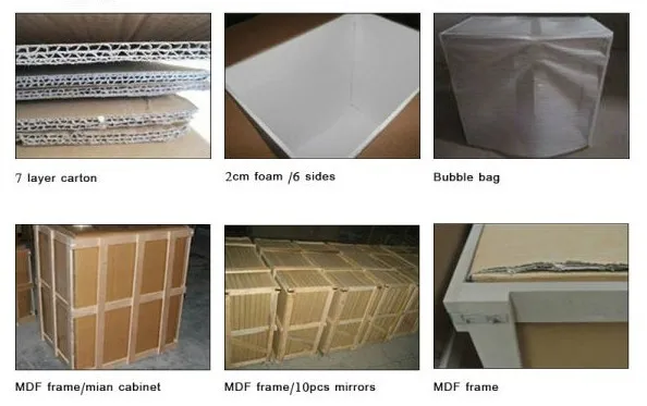 La Cordura De Cerámica Del Gabinete De Cuarto De Baño Del Pvc Lavado