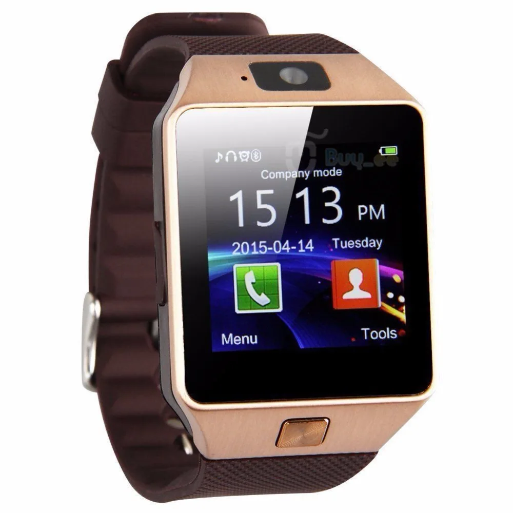 1.56inch TFT touch screen smart watch dz09 with camera