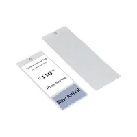 

Custom Size Garment Table Tag Info Card Hanging Bag Furniture Shelf Mount Talker Price Display Paper Label Sign Holder Sleeve