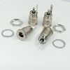 female 5.5*2.1mm 5.5*2.5mm DC-099 2 pin waterproof DC power socket for solar