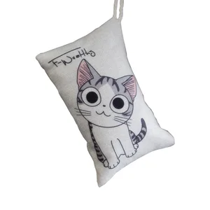 Image of Cute Cat Activated Bamboo Charcoal Deodorant bag Remove Odor For Car Air Purifier