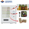 Automatic Smart Touch Screen Fresh Food Cupcake Salad Vending Machines Drink Elevator with Credit Card QR Code Reader