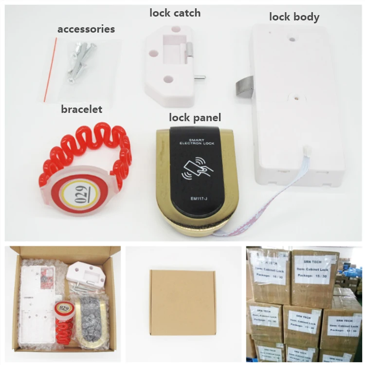 
smart cabinet lock for Sauna, Gym, Sport Center 