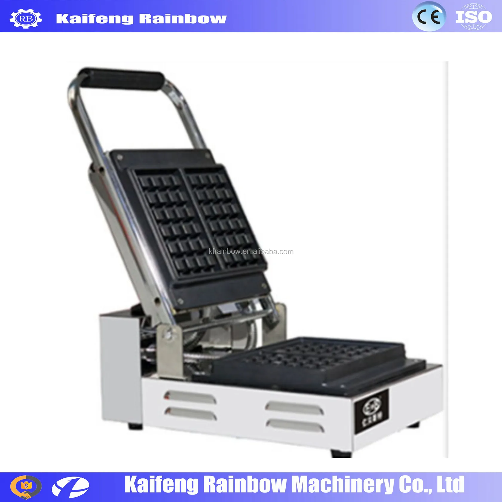 Big Capacity Multifunctional Waffle Make Machine Plate Waffle Maker Enamel Iron Quincuncial