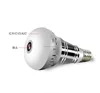 2018 trending product 360 degree hd 1080p wireless wifi made in china smart high tech hidden light bulb cctv security camera