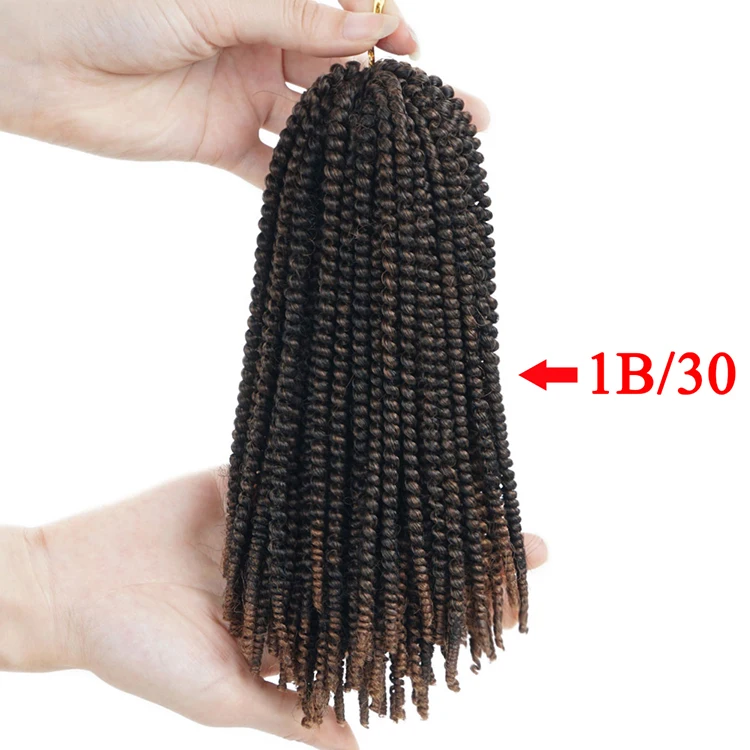 8 Inch Afro Hair Nubian Twist 50strands/pack Spring Twist Private Label ...