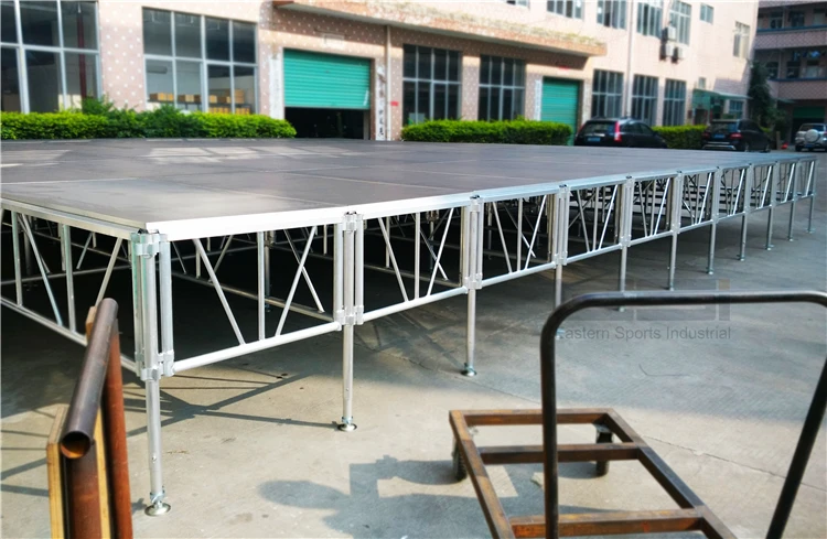 Cheap Aluminum Outdoor Event Concert Dance Exhibition Light Used Mobile Portable Stage Platform For Sale