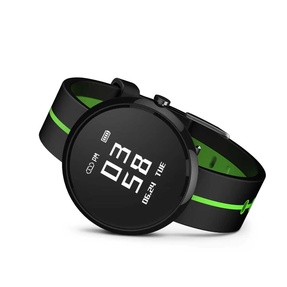 

FITUP v06s IP67 smart stopwatch fitness wear men and women relogio smart watch bluetooth fitness tracker sport 2019 smartwatch, Green red and gray multi color