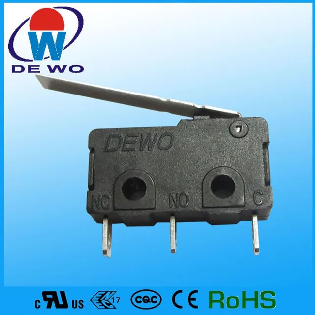 Electrical micro switch, power window switch pcb terminal