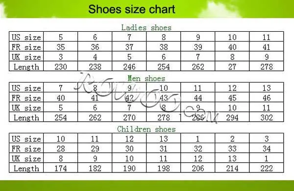 us shoe size to chinese shoe size