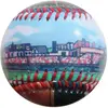 Rubber filling pu baseball bat