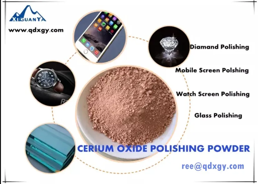 Red Rare Earth Red Cerium Oxide Polishing Powder