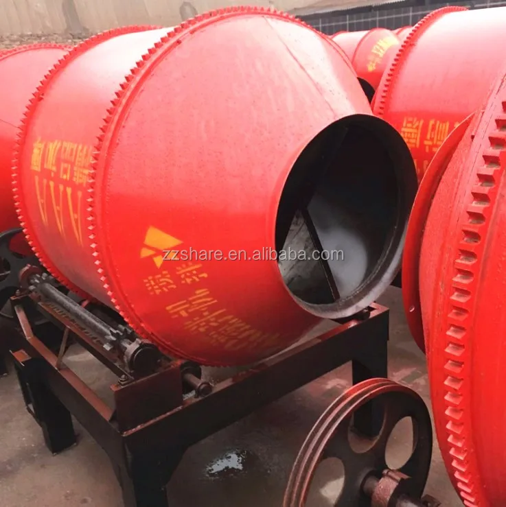 1 Bagger Concrete Mixer Capacity Electric Second Hand Cement Mixer