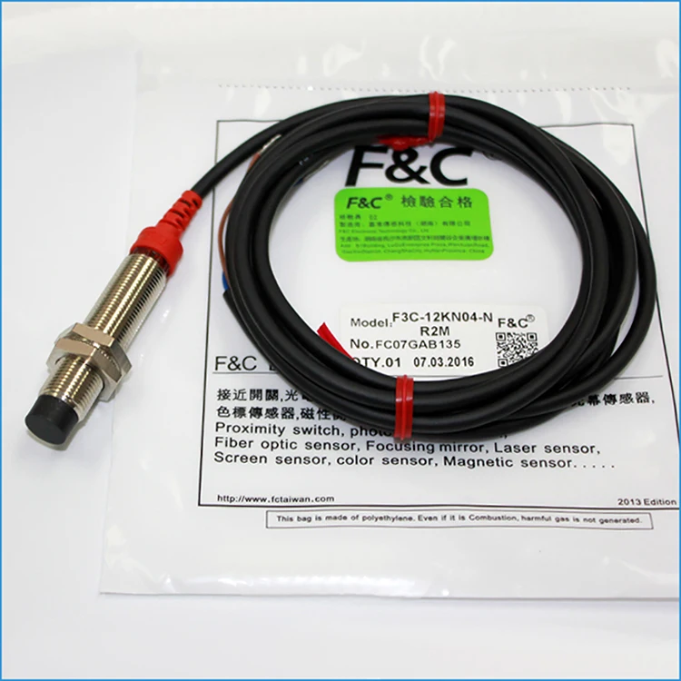 4mm M12 Metric thread non flush type inductive sensor DC 12-24V presence induction sensors.jpg