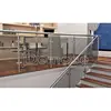 stainless steel glass fence post /metal fence post clamps/glass railing design