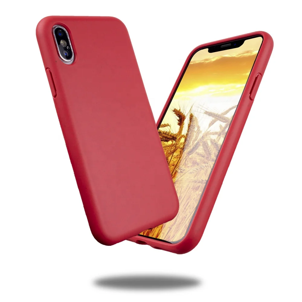 

Upgrade Anti-dirt Anti-slip Environmental Protection Recycled Biodegradable Phone Case For iphone For Huawei For Samsung