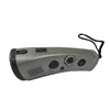 Outdoor emergency FM radio led flashlight torch with alarm function for disaster prevention