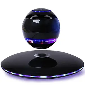 360 Degree Wireless Speaker Magnetic Levitation Speaker LED Portable 4.0 Floating Levitation Maglev Speaker