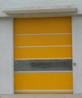 Wholesale Yellow Coloured Factory Price High speed Shutter Door PVC Quick Roller Shutter Door