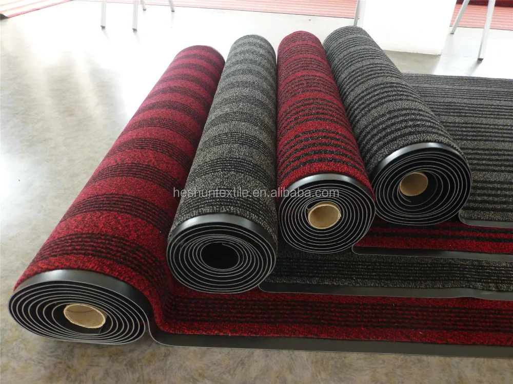 Commercial Pp Tufted Loop Pile Pvc Backing Carpet Tiles Office Home