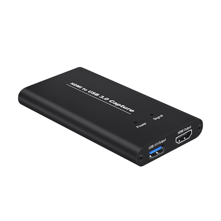 

Top Seller HD Video Capture Card USB3.0 Game Capture 1080P HDMI Video Capture Card with Microphone