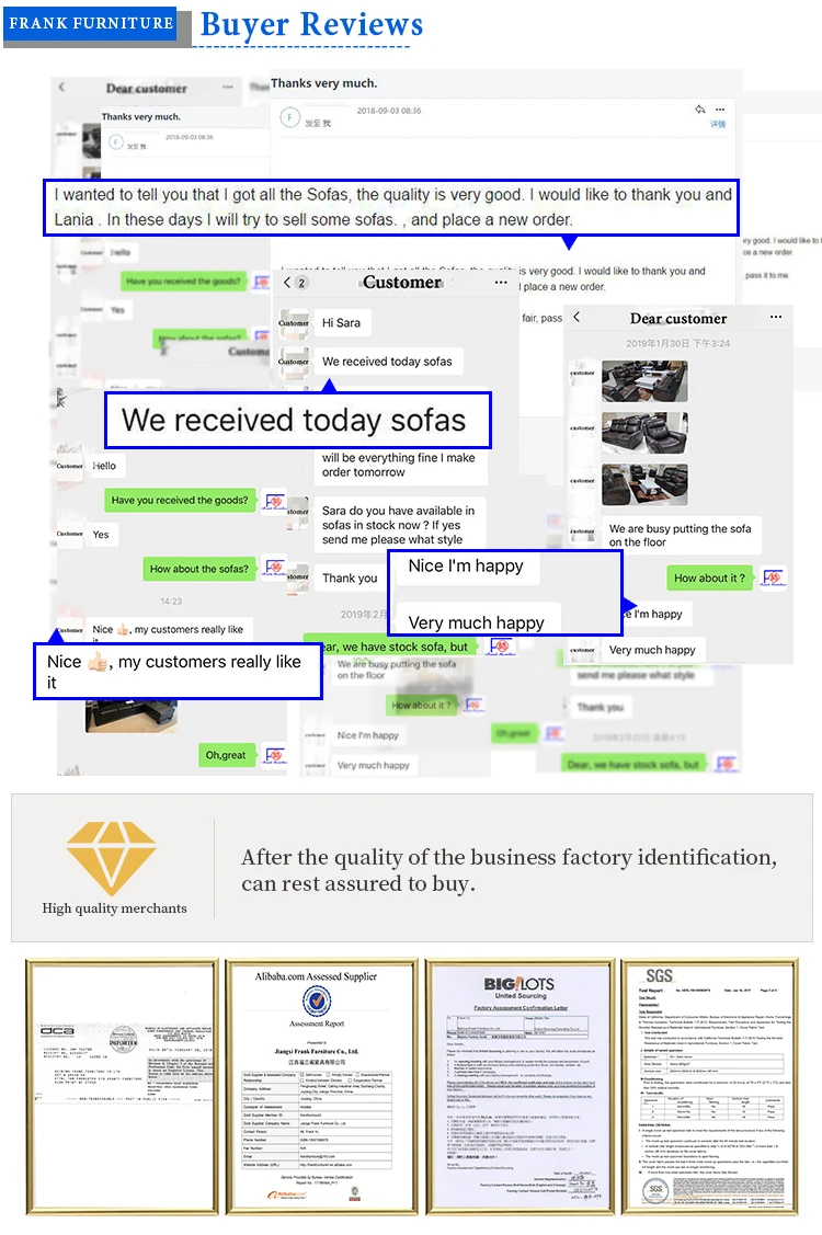 Wholesale Price Power Recliner Motor Recliner Sofa Set L Shape Modern