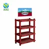 YM0J83 Customized Free Standing Wooden Storage Racks on Wheels