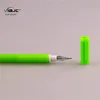 Custom silicone long grass leaf pen promotional green gel ink pen