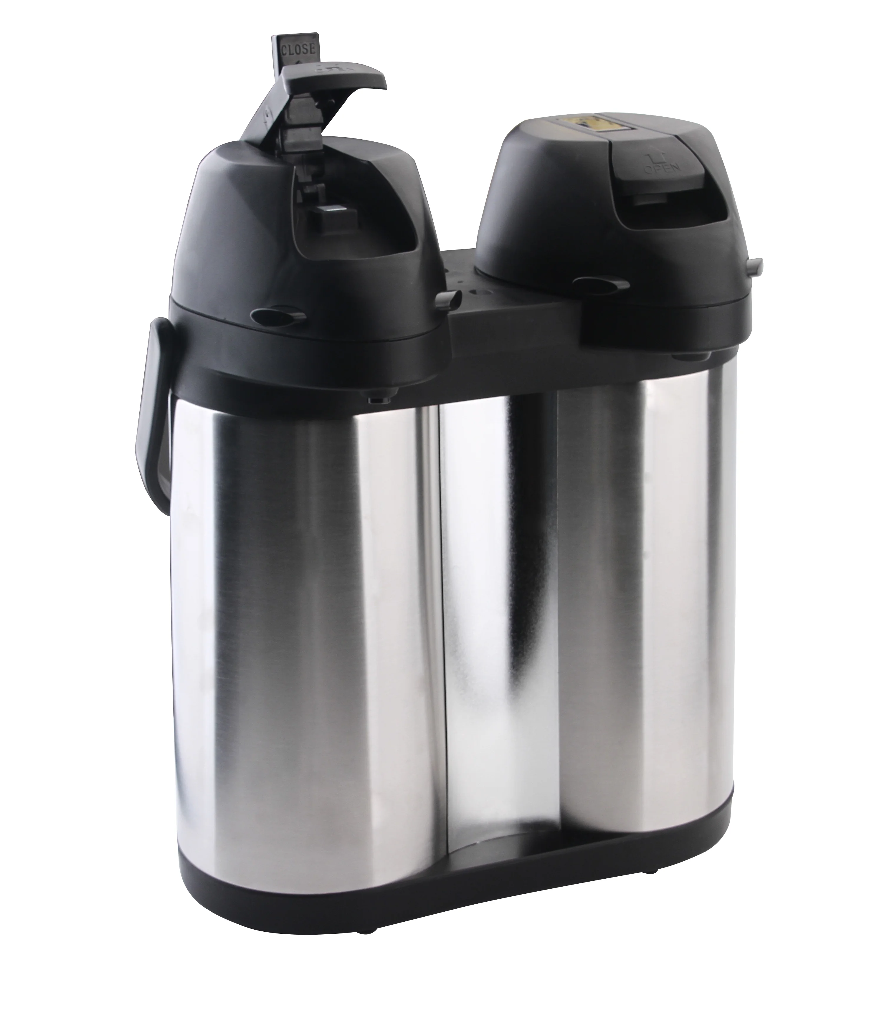 Double Wall Thermos Stainless Steel Airpot Flask Insulated Thermal Termos Vacuum Pumping Airpot