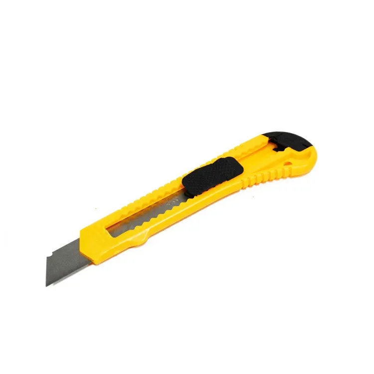 18mm Rubber Cutting Knife With Flexible Snap Wholesale Utility Knife