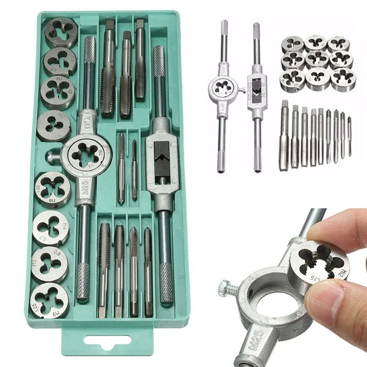 40pcs Metric Sae Mini Standard Tap And Die Set Hardware Tools Buy