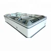 supermarket chest showcase sliding glass door island freezer