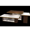 Boutique Products Wooden Display Counter, Promotion Next Table For Mall
