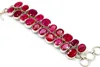 chunky Braclet made with High quality Ruby in jaipur