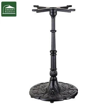 Künstlerische Design Antiken Gusseisen Tischbein Für Kleinen Innenhof