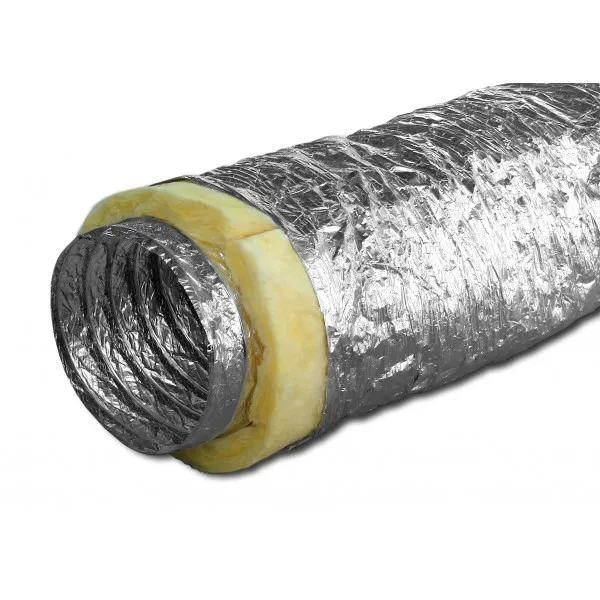 300mm Diameter Aluminum Foil Faced Fiberglass Duct Insulation Hvac