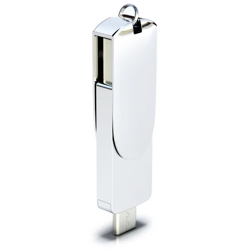 Promotional gift 2 in 1 Type C USB3.0 Flash Drive OTG USB Flash Drive Type C Micro Usb Stick 32GB 64GB Pendrive - ANKUX.COM