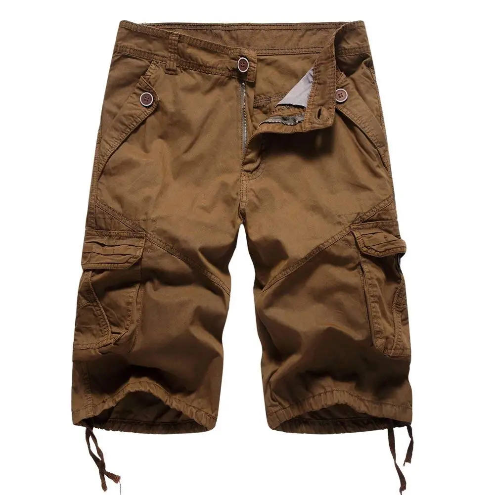 M/&S/&W Cargo Pants Mens Casual Multi-Pocket Outdoor Lightweight Cargo Shorts
