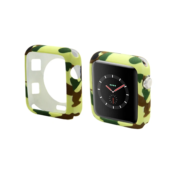 

Soft tpu colorful case cover for apple watch, Black, blue, brown, golden, multi, red, silver, transparent, yellow