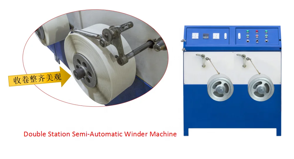 
Automatic Double Station PP Straps Winder Machine 