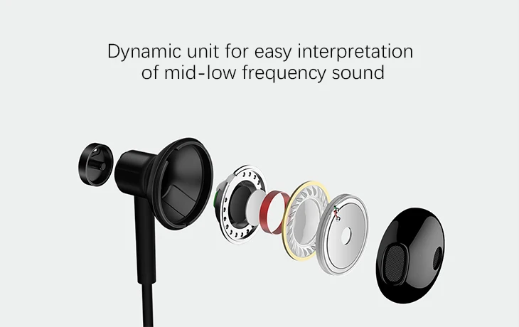 Original Xiaomi In-Ear Earphones Wired Headphones Earphone 1.25m Type-c Connectors Xiaomi Mi Earphone