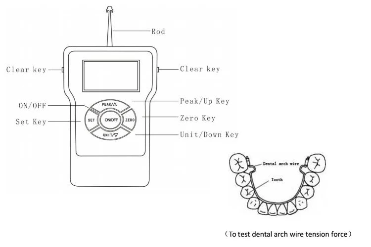 5n Digital Dental Orthodontic Force Gauge Buy Orthodontic Force Gauge