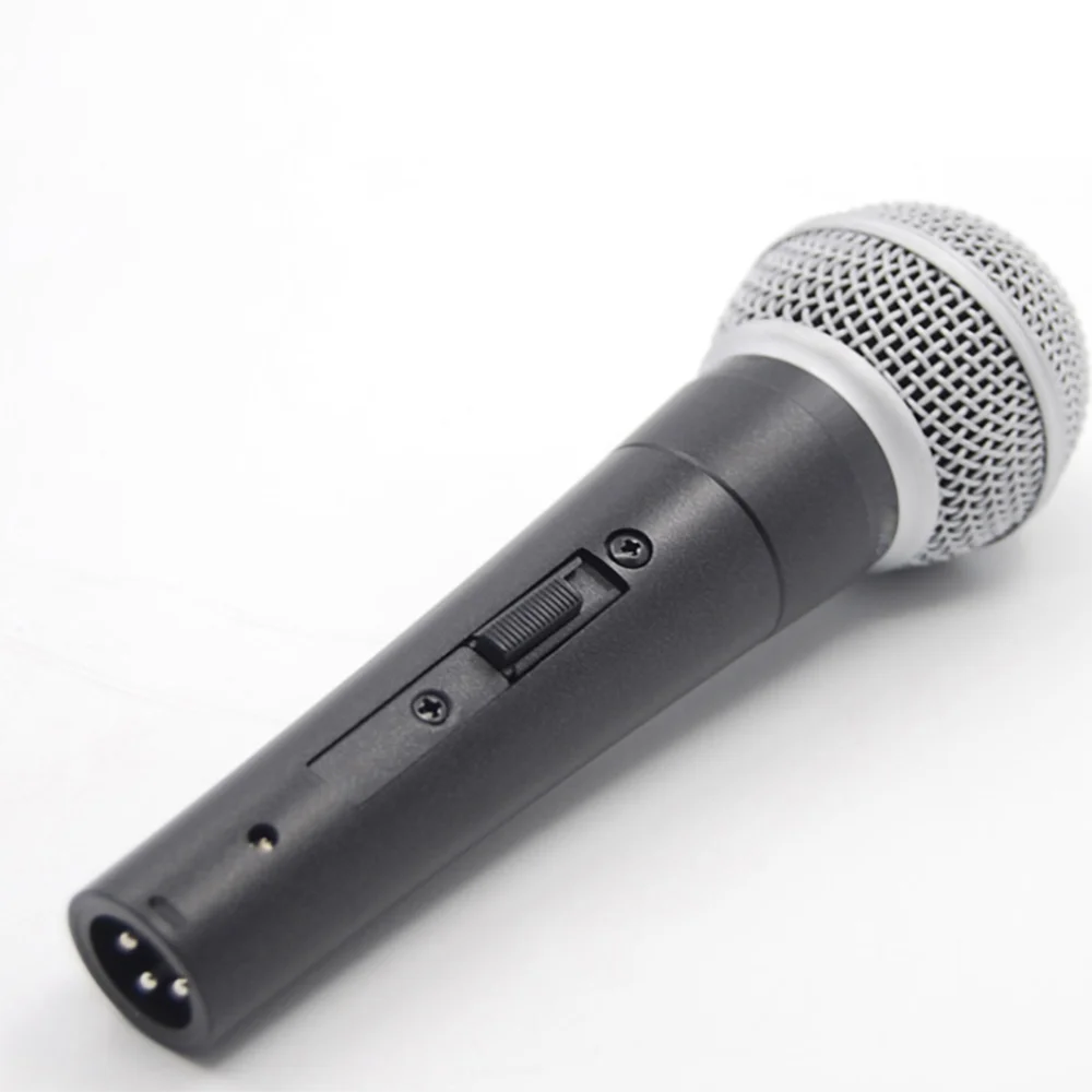 

Professional Hight Quality Dynamic Unidirectional Vocal Metal Wired Microphone