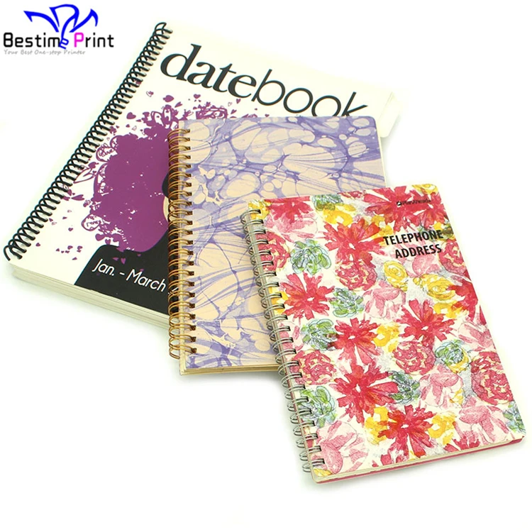 Customized Spiral Booklet Spiral Notebook Printing Service Buy Spiral Booklet,Spiral Notebook