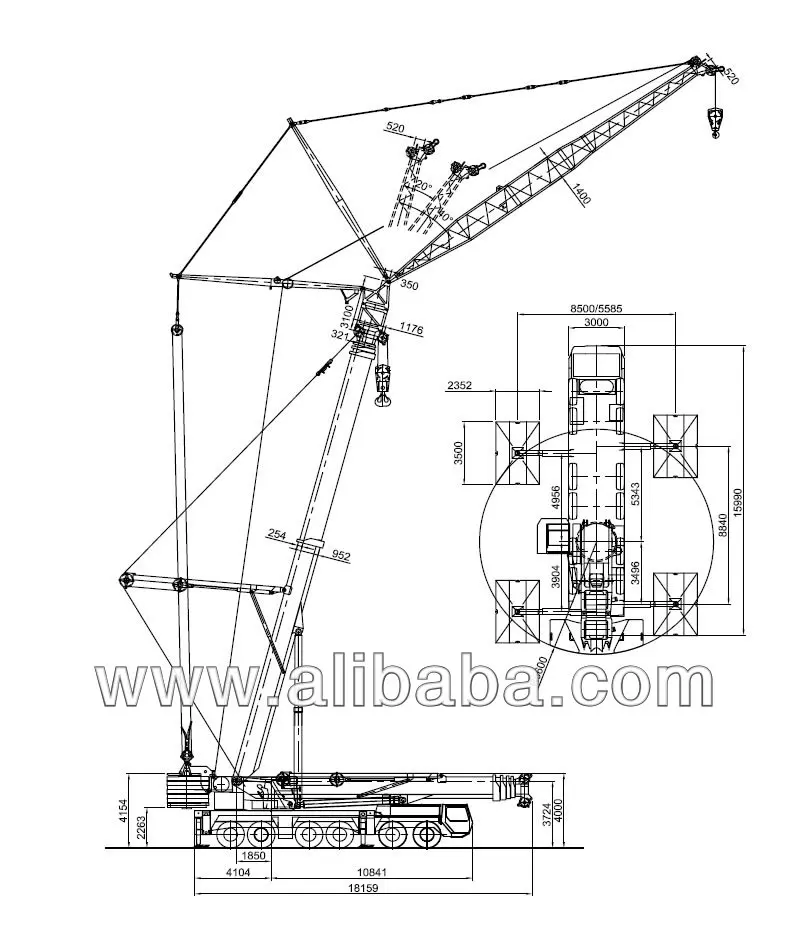 300 ton mobile crane load chart pdf