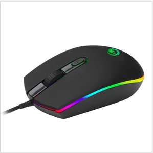 Colourful LED Wired Gaming Mouse PC Laptop & Mac