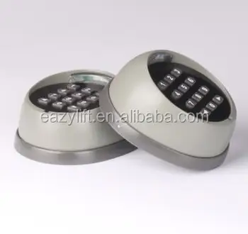 Metal Housing Garage Door Opener Keypad Wireless Keypad For Garage