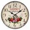 High quality round old town clock MDF wall clock