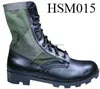 Military Army Issue Vintage Ro search Vietnam Era Jungle Boots with black and green